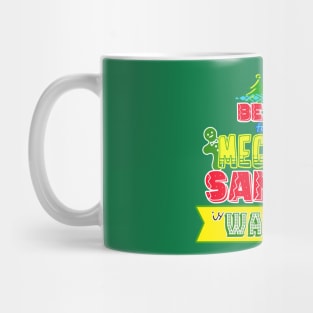 Be nice to the Mechanic Santa is watching gift idea Mug